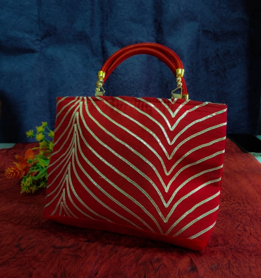 Picture of Silver Lace embroidery bags (set of 10 pcs)